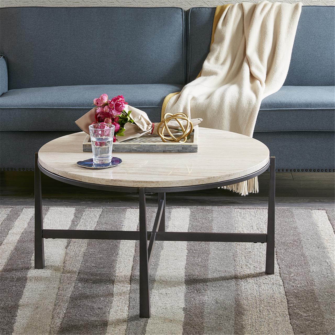 

Madison Park - Williston Coffee Table - Natural Multi - See below