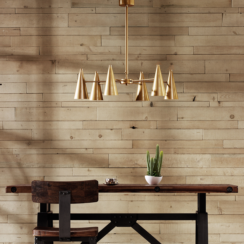 

INK+IVY - Bellac Chandelier - Gold - See below