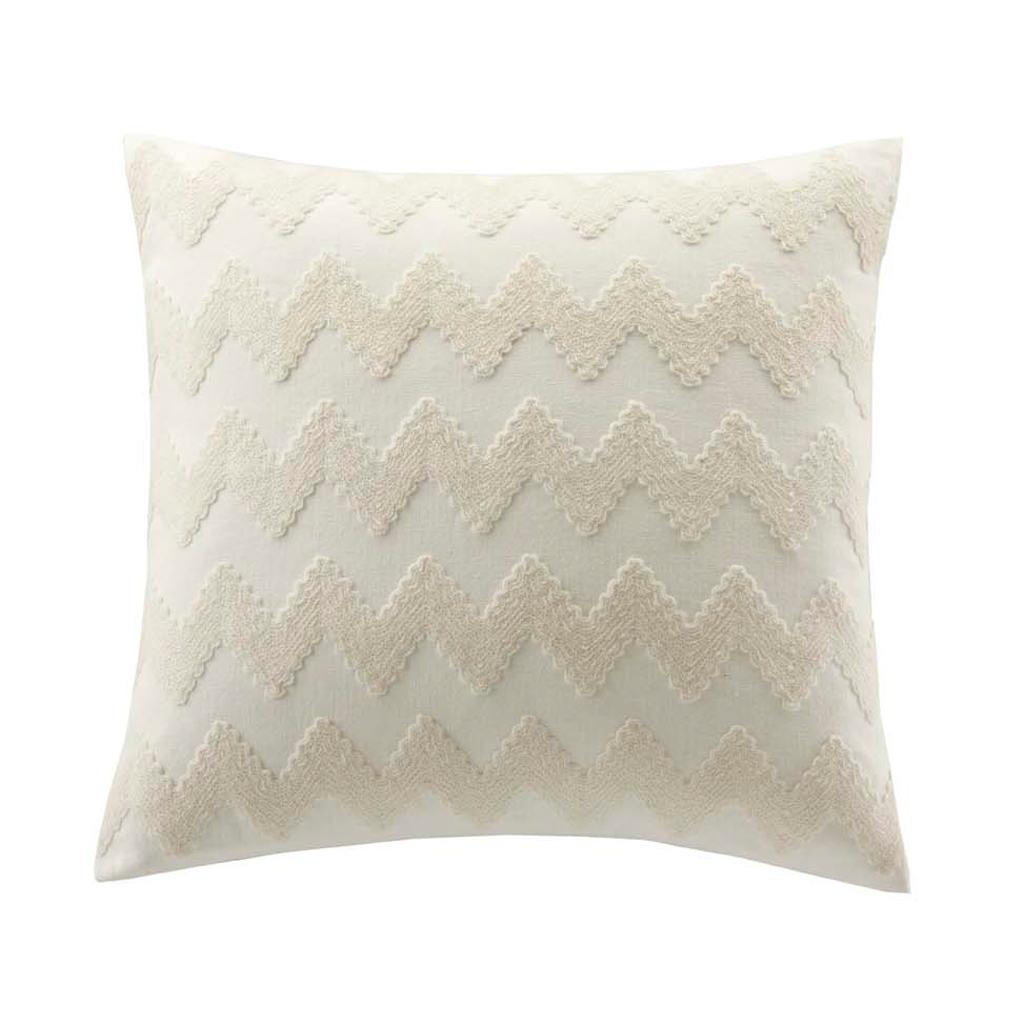 

Echo Design - Mykonos Square Pillow - White - 16x16''