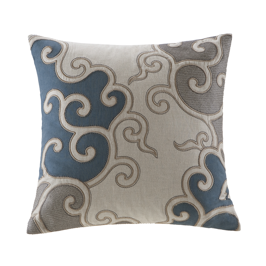

Tao - Reflection Square Pillow - Multi - 16x16''