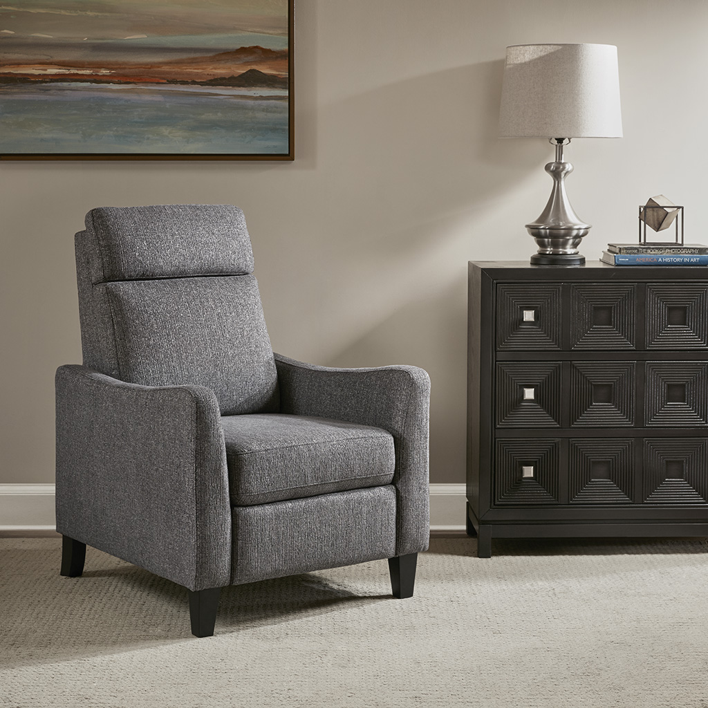 

Madison Park - Manchester Recliner - Charcoal - See below