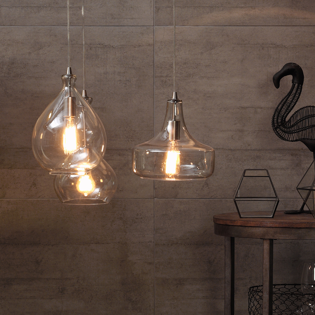 

INK+IVY - Firenze Glass Chandelier - Clear - See below