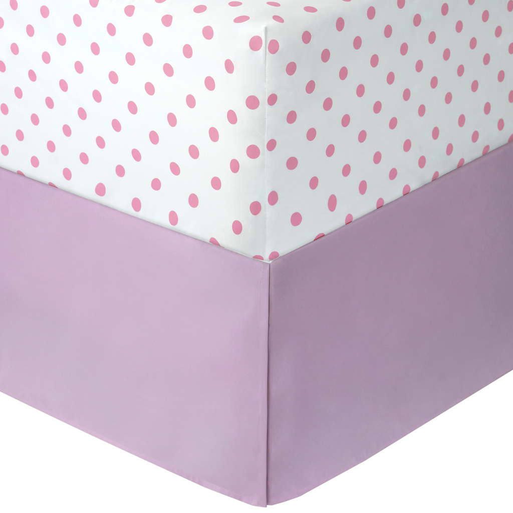 

Mi Zone - Lila Bedskirt - Purple - Twin