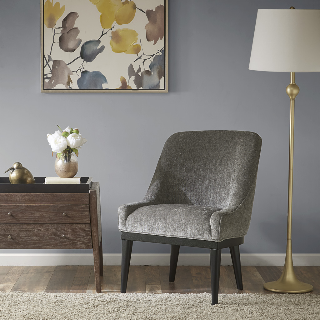 

Madison Park Signature - Avery Accent Chair - Grey - See below