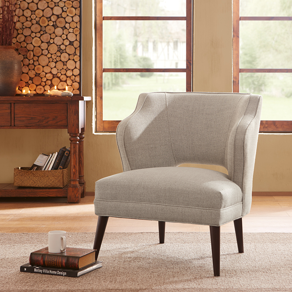 

Madison Park - Cody Open Back Accent Chair - Natural - See below