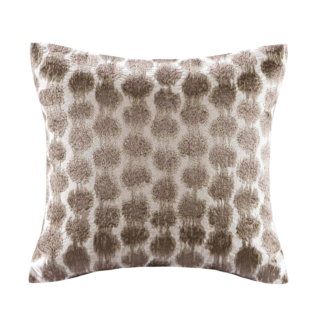 

Echo Design - Odyssey Square Pillow - Brown - 16x16''