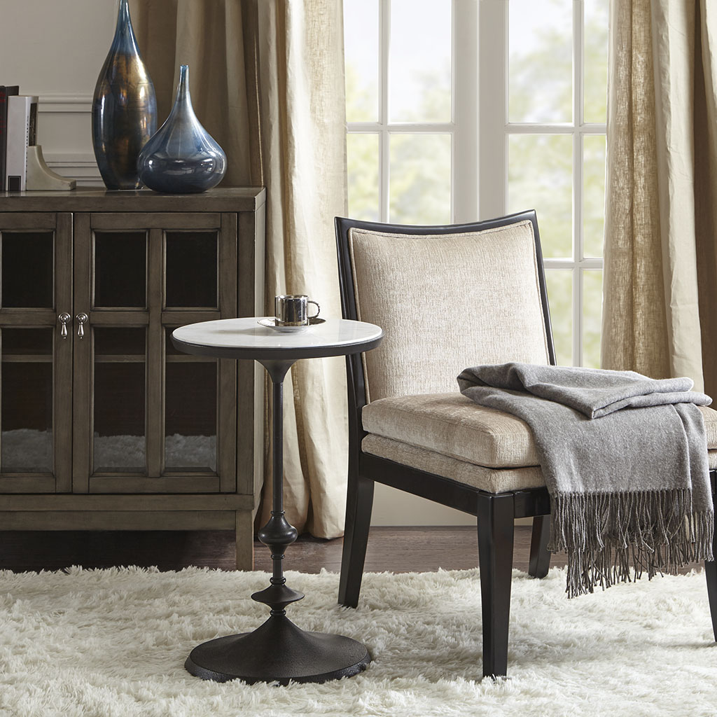 

Madison Park Signature - Rapala Accent Table - Black - See below