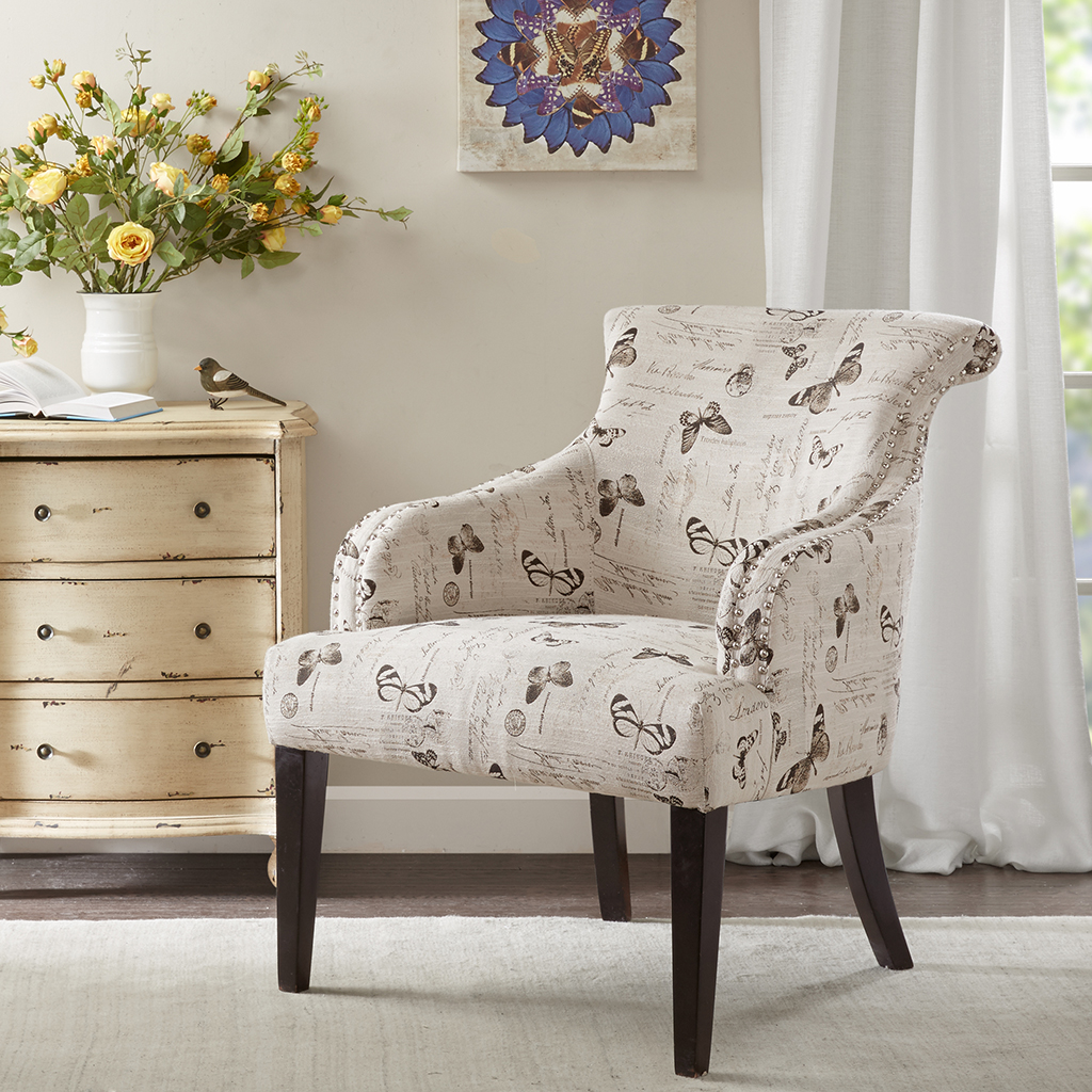 

Madison Park - Alexis Rollback Accent Chair - Multi - See below