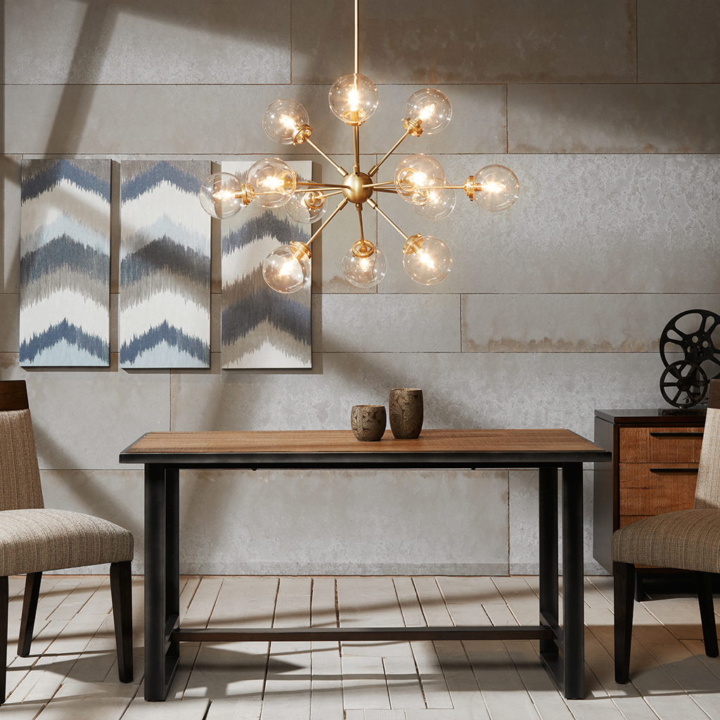 

INK+IVY - Paige Chandelier - Gold - See below