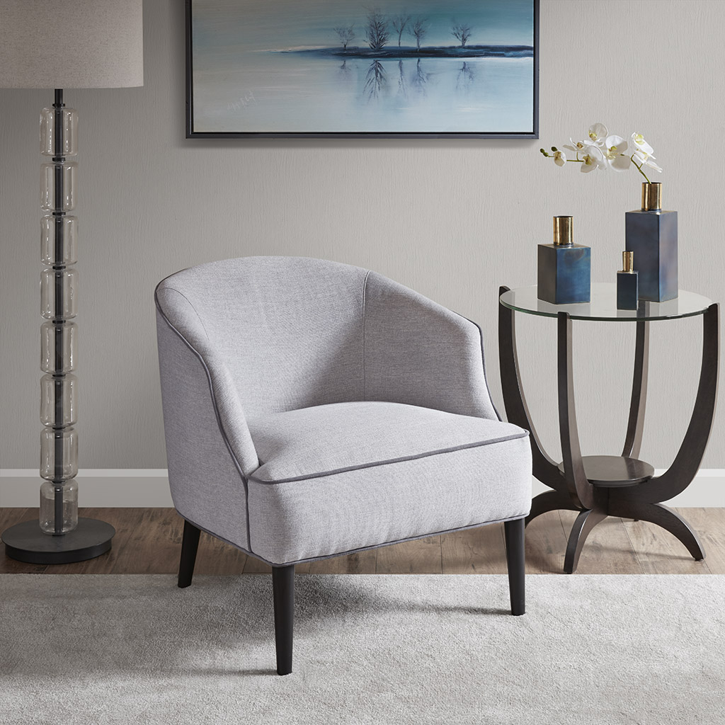 

Madison Park Signature - Rayel Accent Chair - Silver - See below