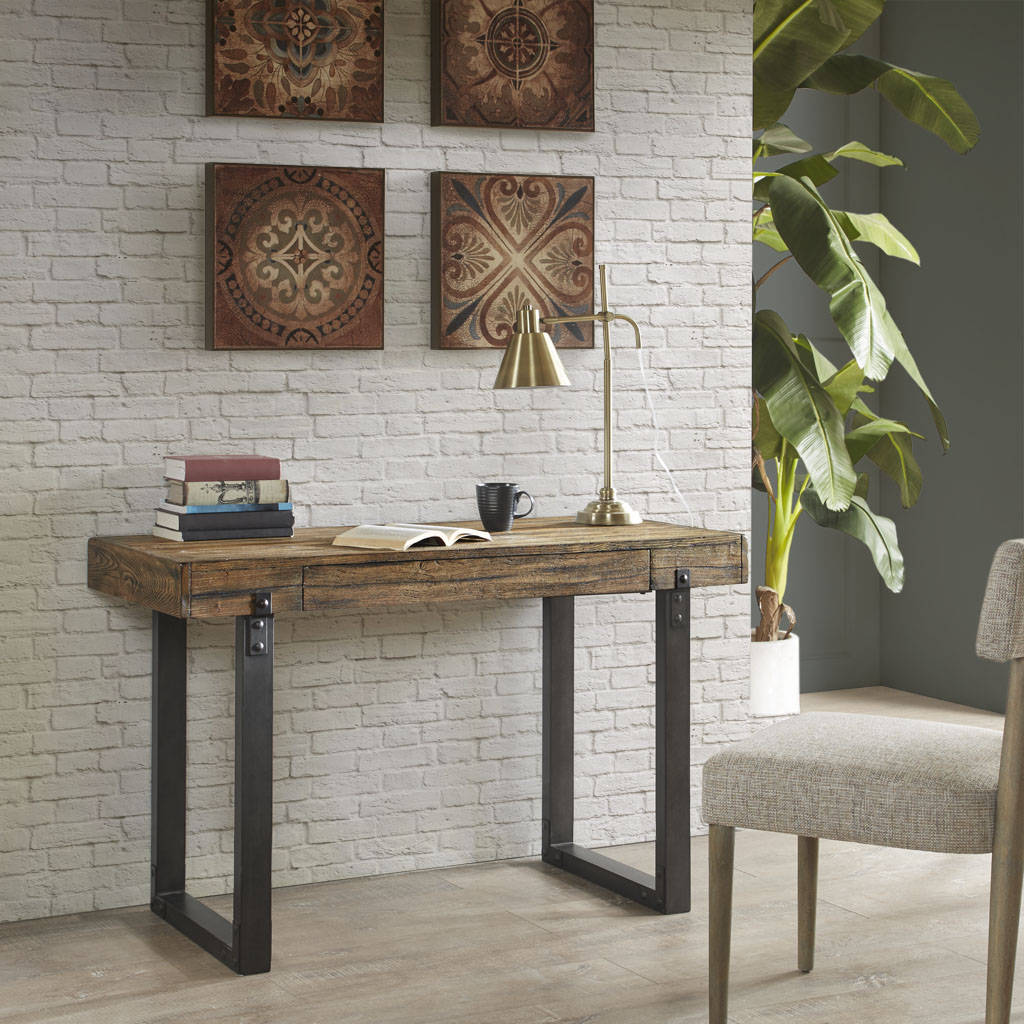 

Madison Park - Dayton Writing Desk - Brown - See below