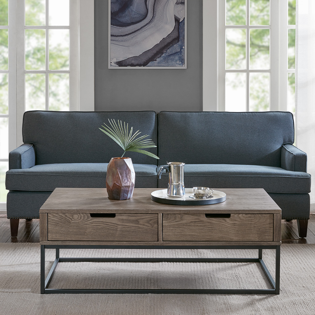 

Madison Park - Largo Coffee Table - Brown/Slate - See below