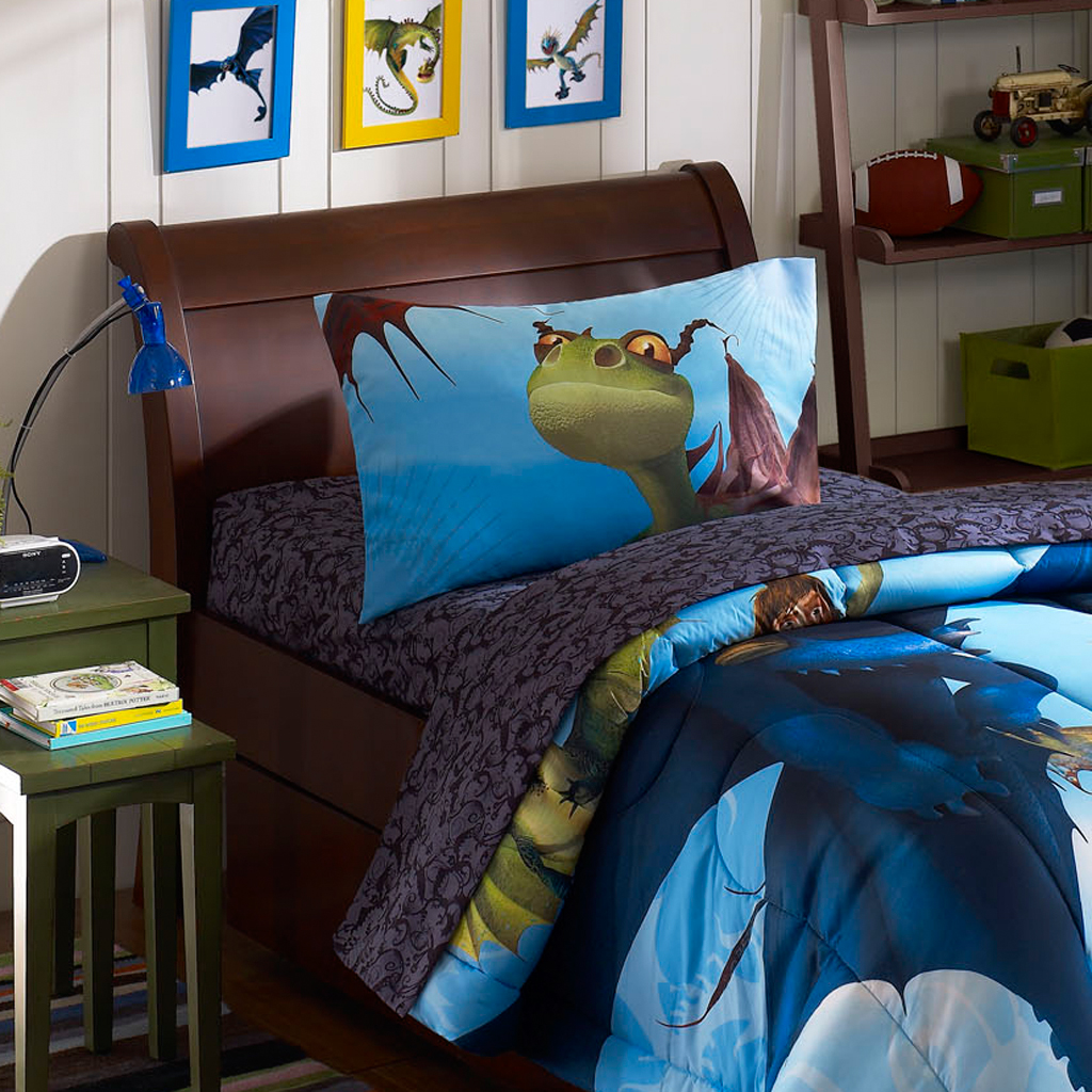 

How To Train Your Dragon - HTTYD Micro Fiber Sheet Set - Multi - Twin