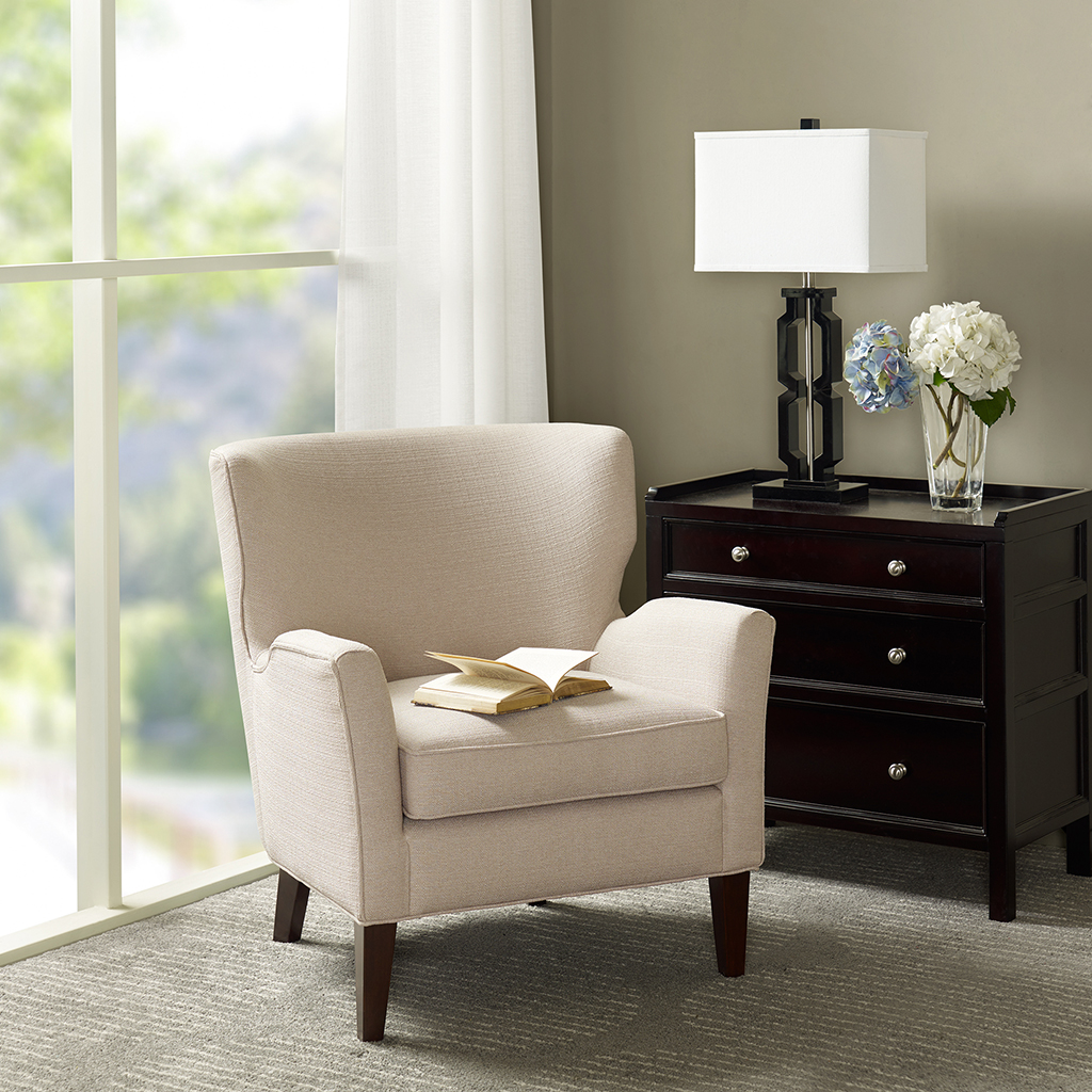 

Madison Park - Paxton Accent Chair - Natural - See below