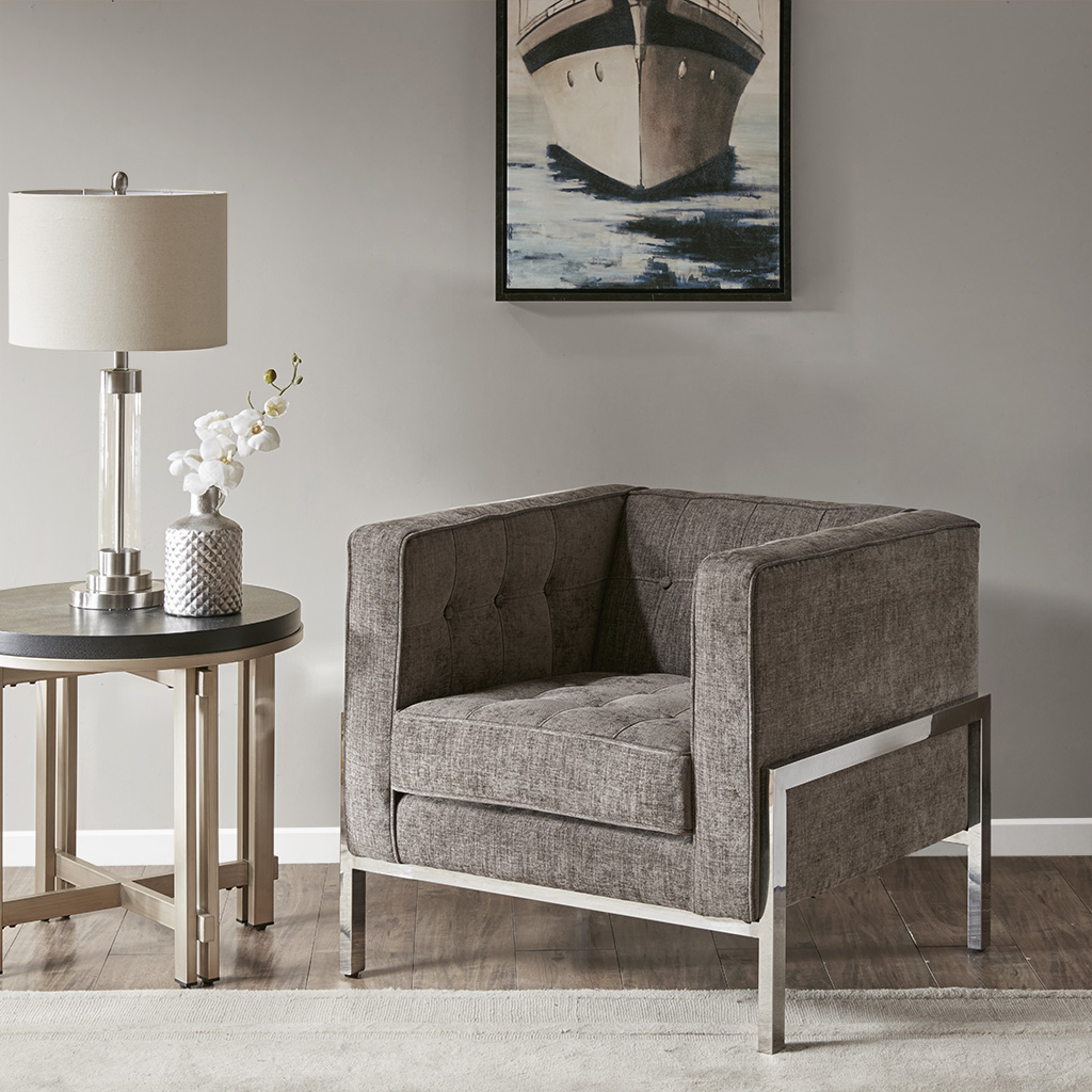 

Madison Park - Jarvis Accent Chair - Brown - See below