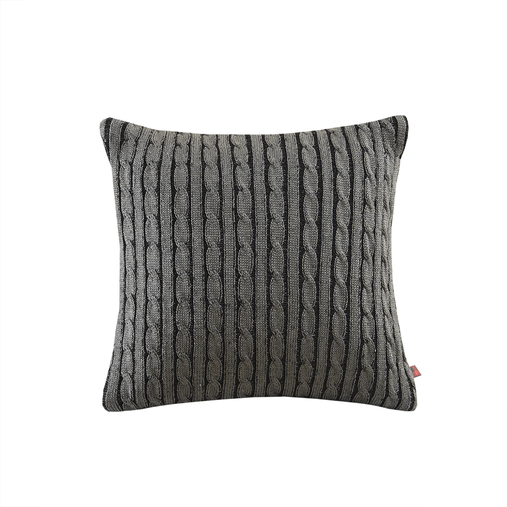 

Woolrich - Williamsport Plaid Euro Sham - Grey - Euro Sham