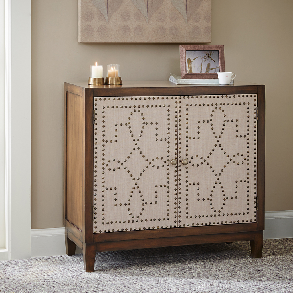 

Madison Park - Casella Nailhead Accent Chest - Multi - See below