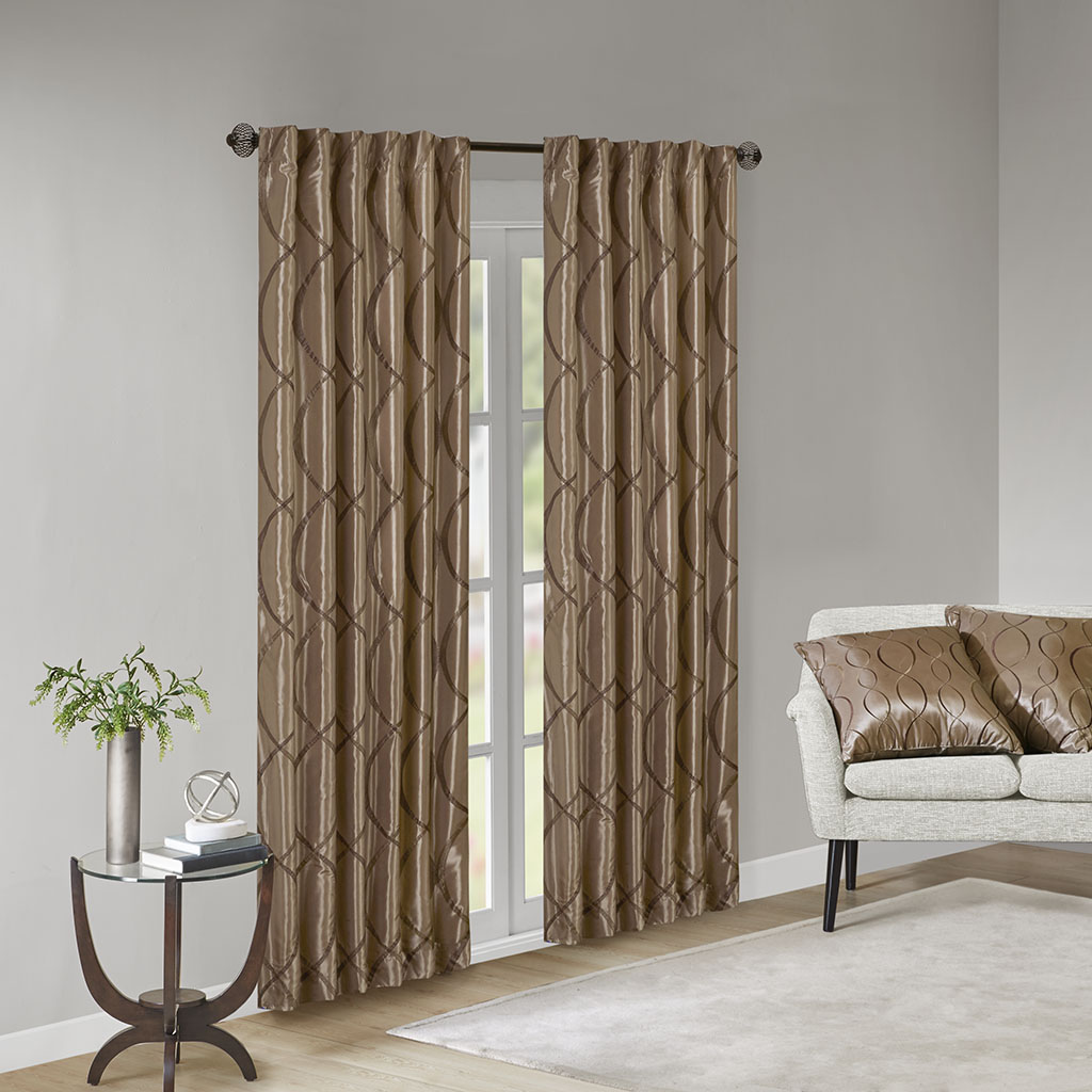 

Madison Park - Serendipity Window Panel - Tan - 95" Panel