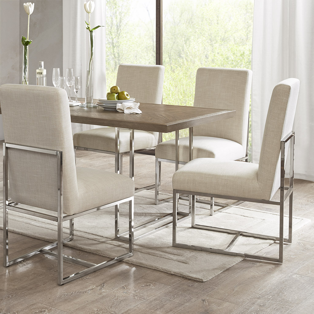 

Madison Park - Junn Dining Chair (set of 2) - Natural - See below