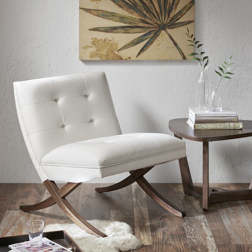 

INK+IVY - Wynn Accent Chair - White - See below