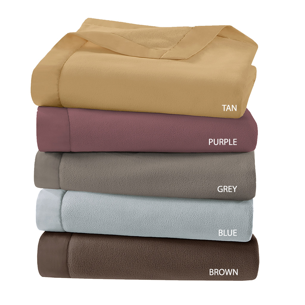 

Comfort Classics - Micro Fleece Blanket - Purple - King
