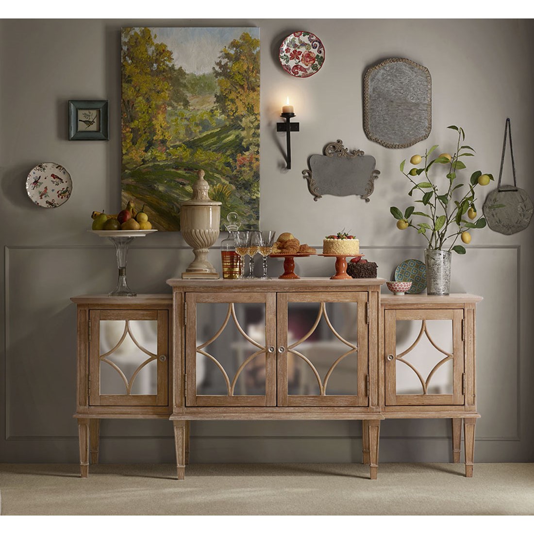 

Madison Park Signature - Marie Buffet - Light Natural - See below