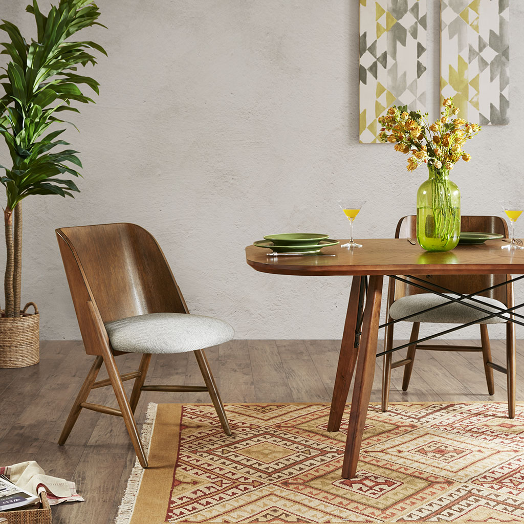 

INK+IVY - Curtis Dining Chair - Pecan - See below