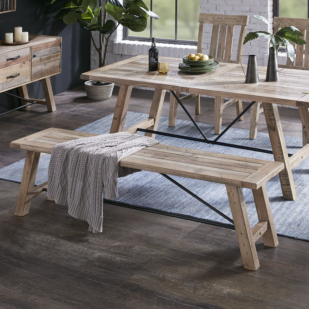 

INK+IVY - Sonoma Dining Bench - Natural - See below