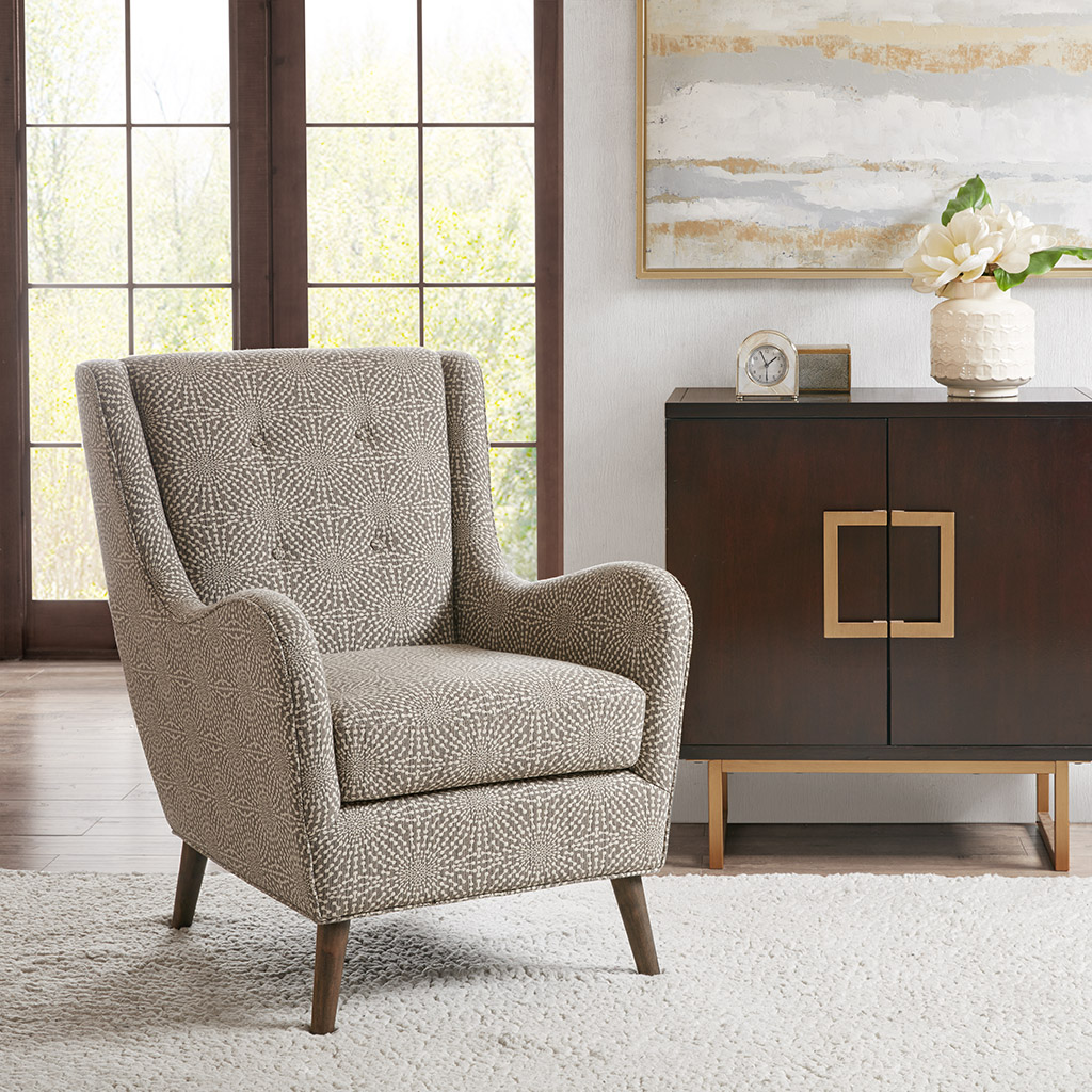 

Madison Park - Jaclyn Accent Chair - Beige Multi - See below