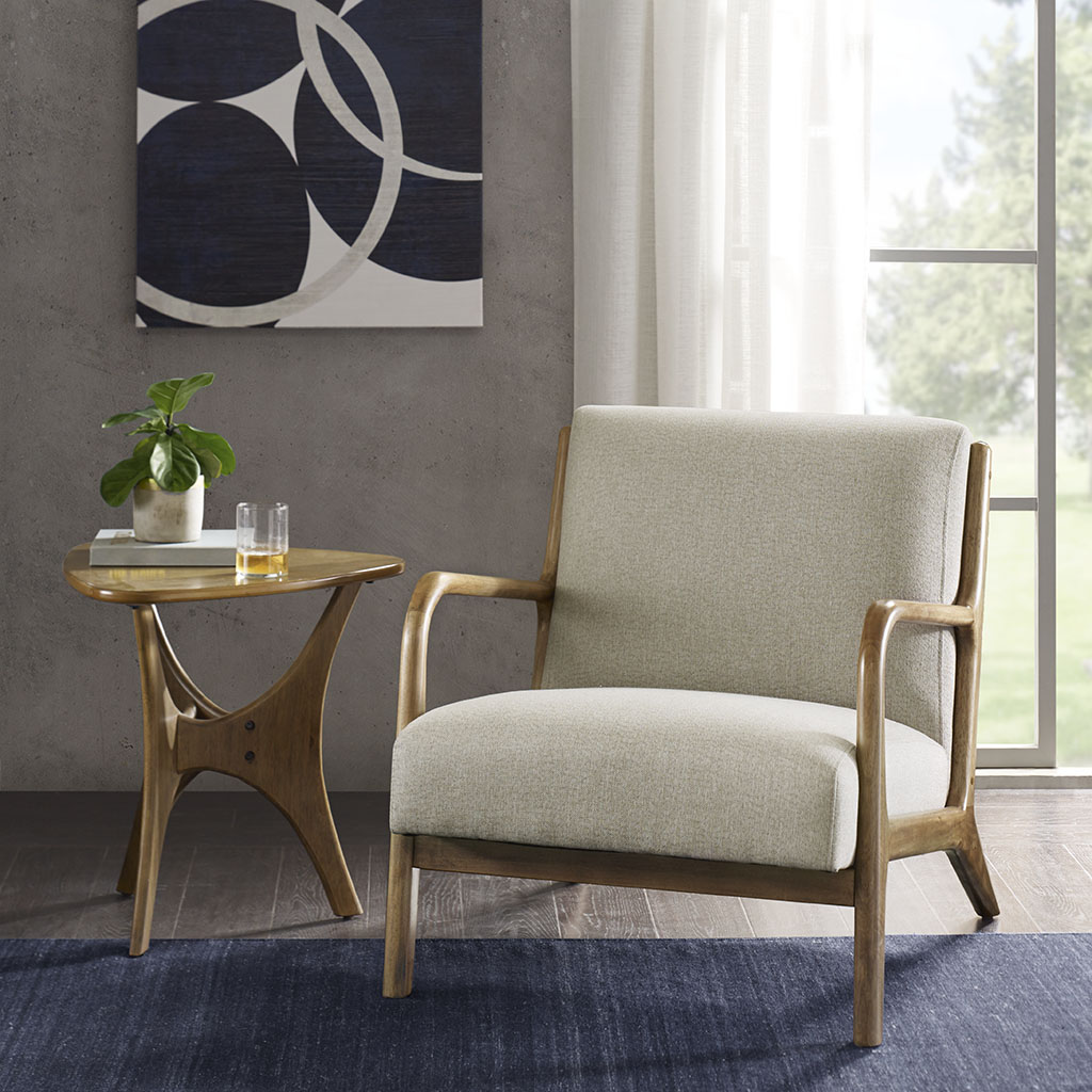 

INK+IVY - Novak Lounge Chair - Cream - See below