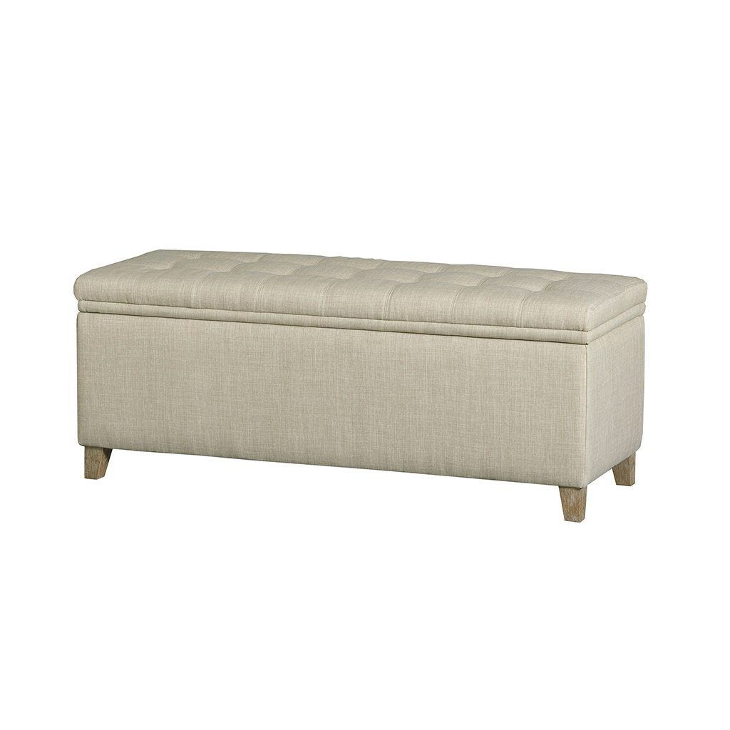 

Madison Park Signature - Hope Bench Ottoman - Beige - See below
