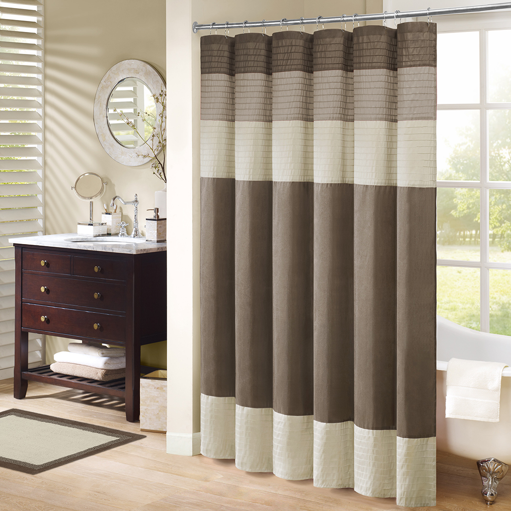 

Madison Park - Amherst Shower Curtain - Natural - 72x96