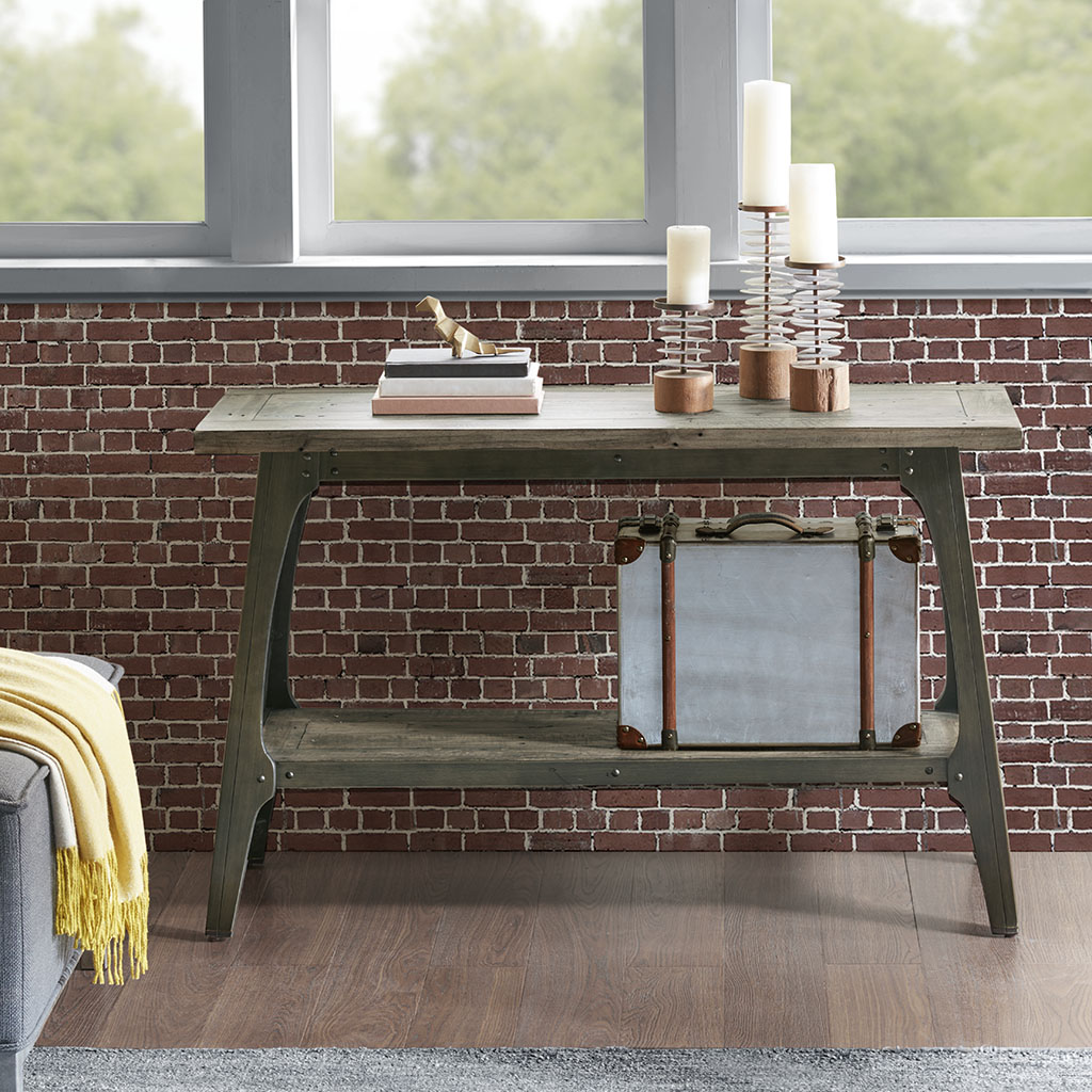 

INK+IVY - Oliver Console Table - Grey - See below