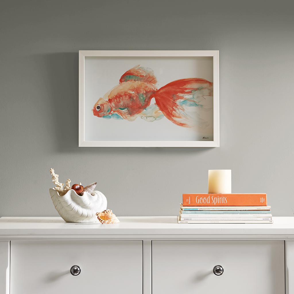 

Urban Habitat - Gilbert Goldfish Frame Art - Orange - See below