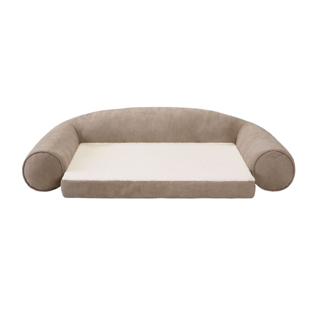 

Soft Touch - Futon Bolster Pet Bed Futon Bolster Pet Bed - Khaki - See below
