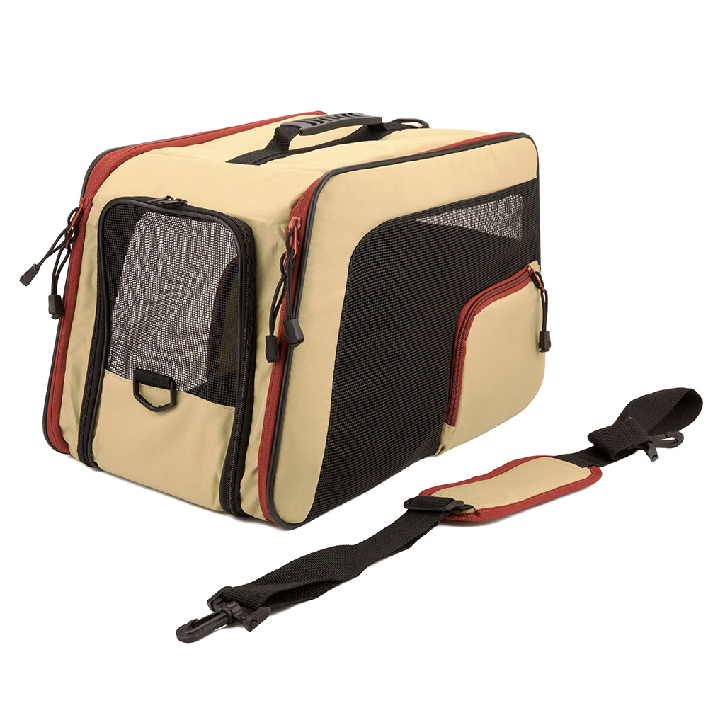 

Soft Touch - Angled Carrier Carrier - Beige - Small