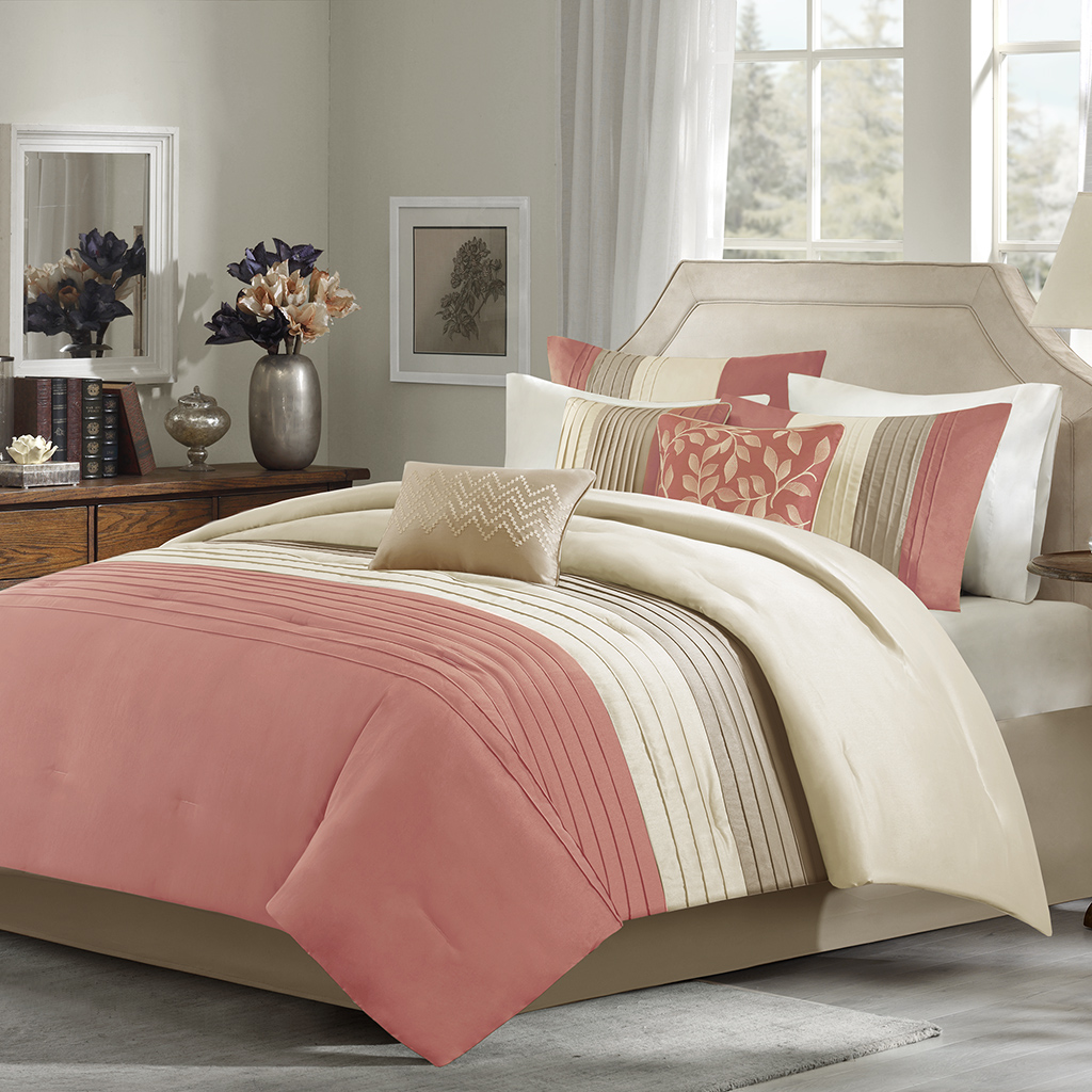 

Madison Park - Tradewinds 7 Piece Comforter Set - Multi - Queen