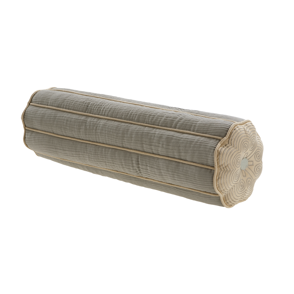 

Tao - Reflection Bolster Pillow - Khaki - See below