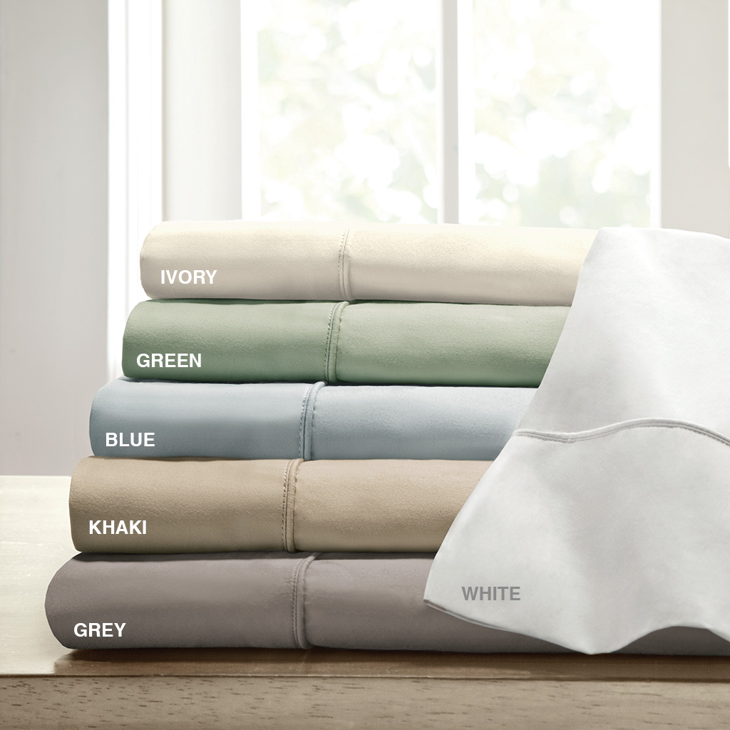 

Comfort Classics - 400TC Sateen Sheet Set - Blue - King