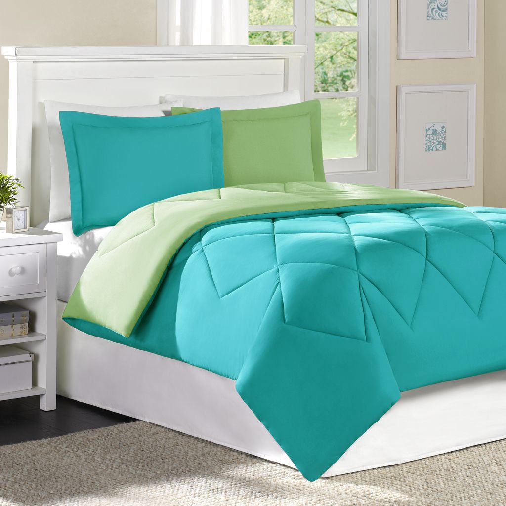 

Main Street - Conrad Mini Comforter Set - Turquoise - King