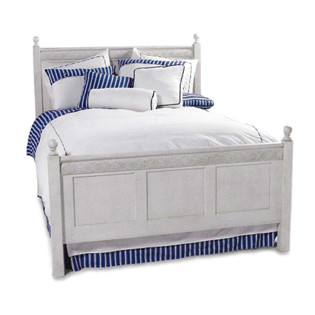 

Main Street - Sea Cottage Duvet Cover - White - King