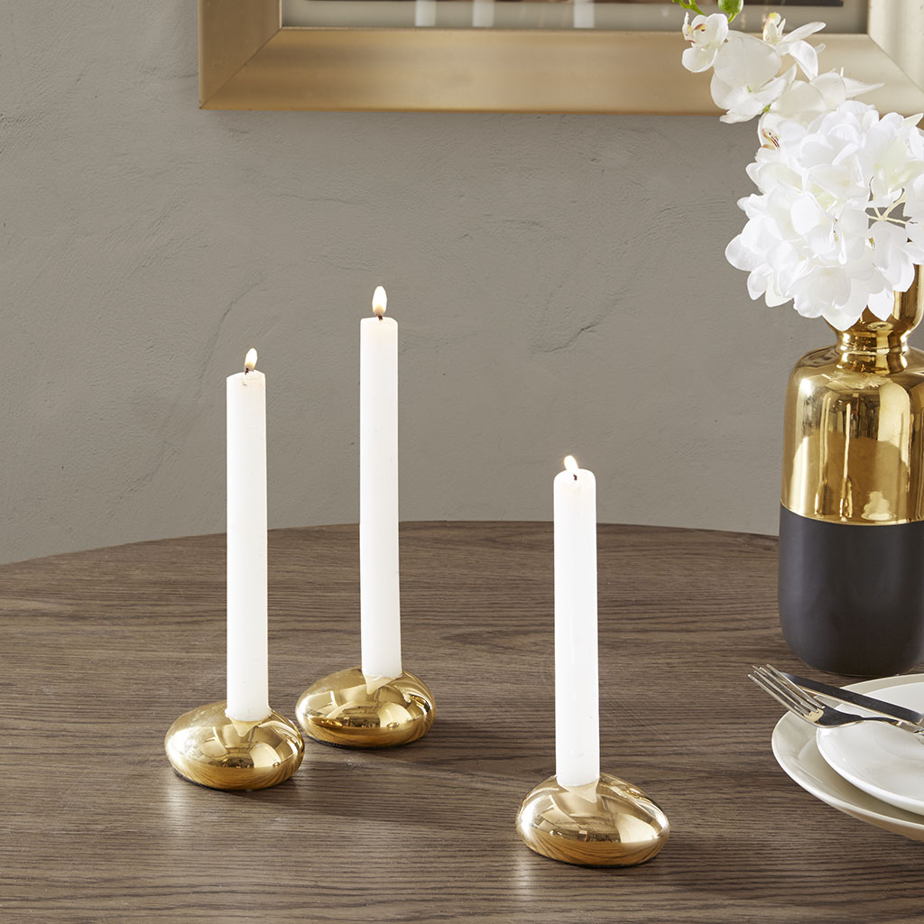 

Madison Park - Maison Candle Holder Set of 3 - Gold - See below
