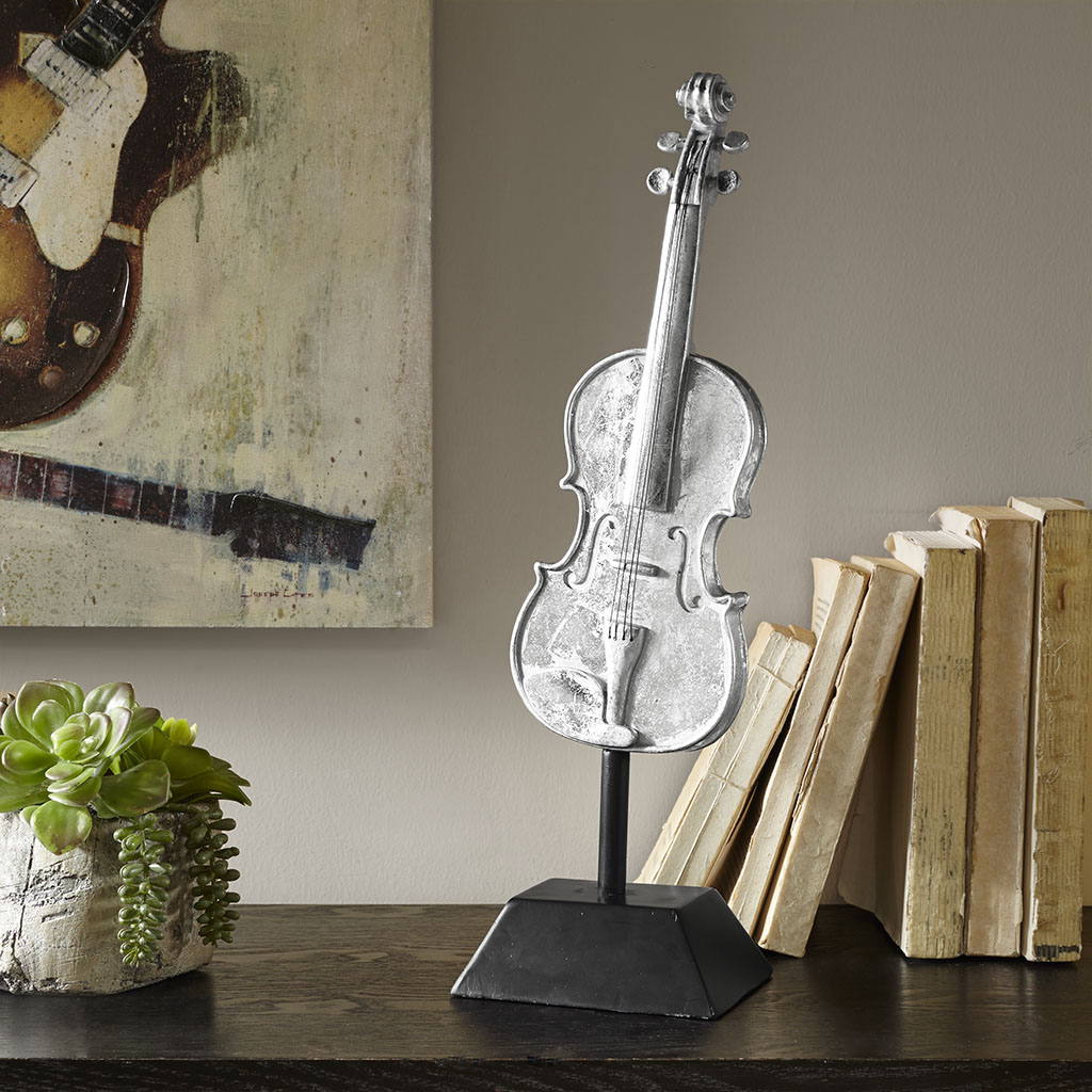 

Madison Park - Violin Decor - Silver - Vilolin