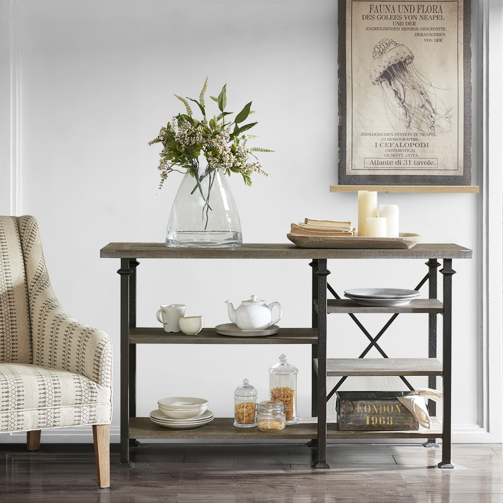 

Madison Park - Cirque Sideboard - Grey - See below