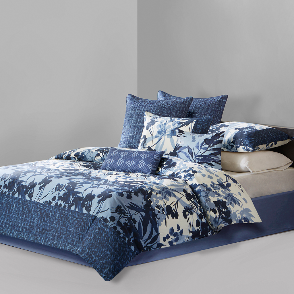 

N Natori - Yumi Botanical Comforter Set - Multi - Queen