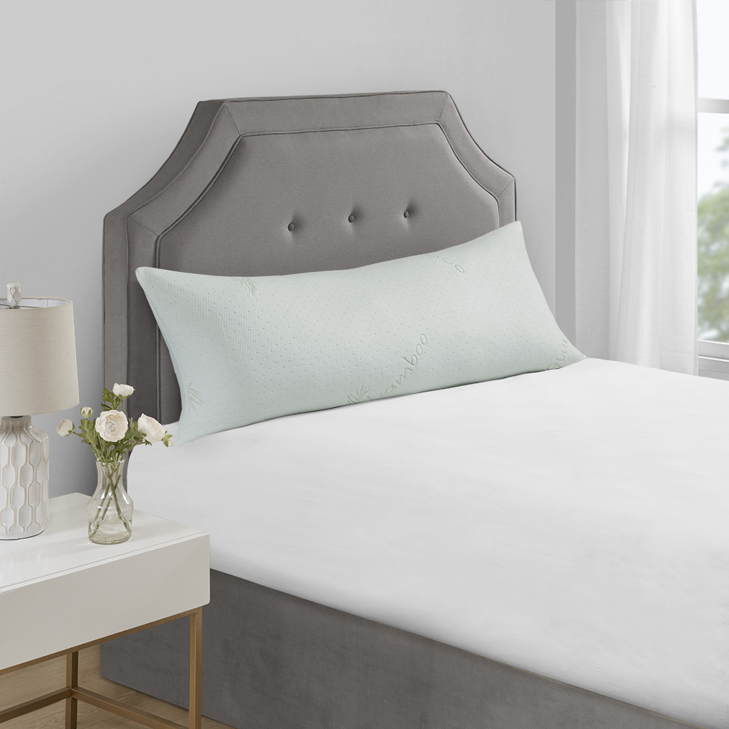 

Sleep Philosophy - Bamboo Shredded Memory Foam Pillow - Ivory - Body Pillow