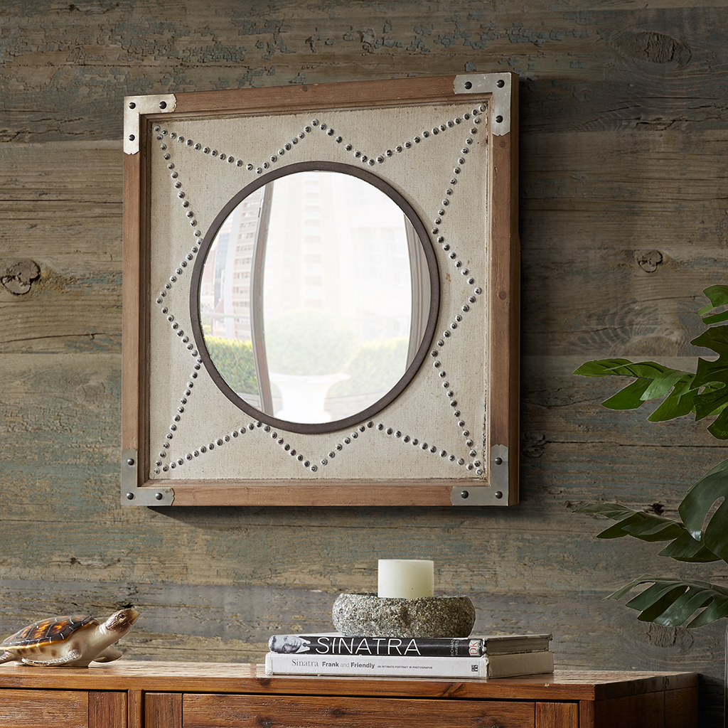 

INK+IVY - Axel Decor Mirror - Gold - Star