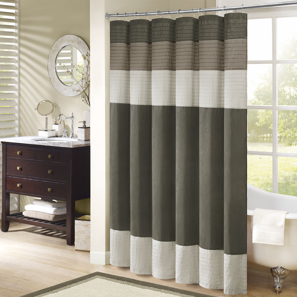 

Madison Park - Amherst Shower Curtain - Natural - 72x72