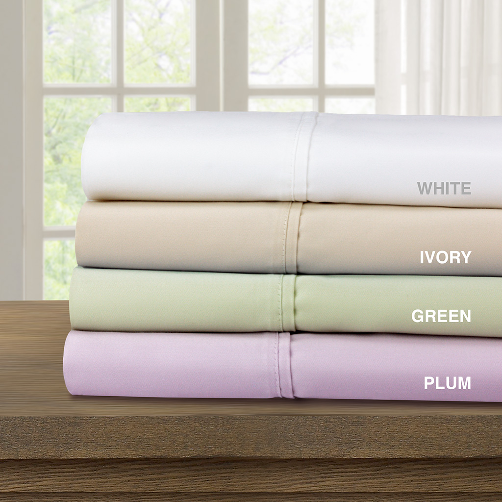 

Sleep Philosophy - 600TC Cotton Blend Cotton Blend Sheet Set - White - King