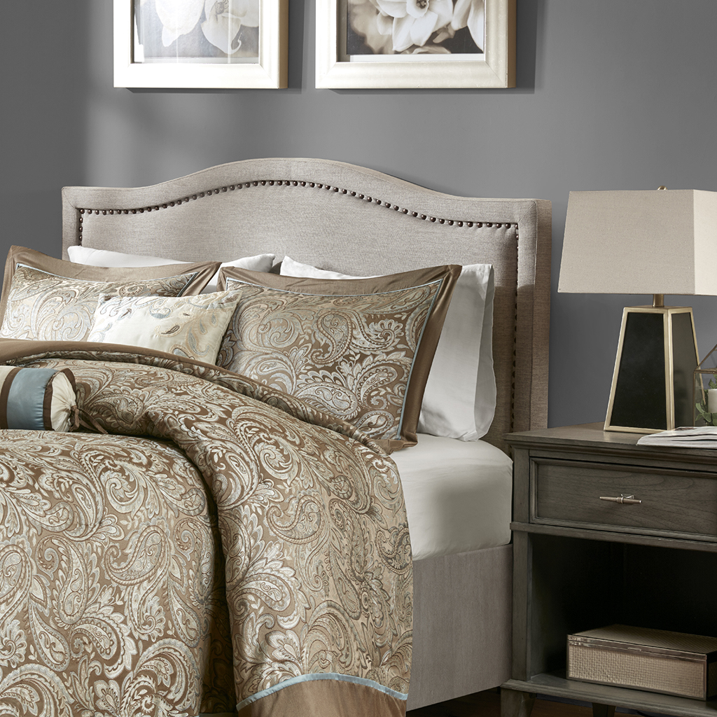 

Madison Park - Nadine Upholstery Headboard - Natural - King